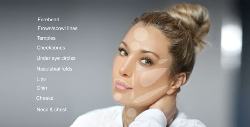 Imagini cu probleme ale pielii tratate cu botox sau filler-e